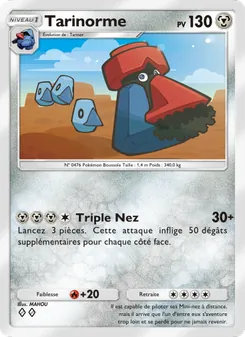 Carte Pokémon Tarinorme 118 — Choc Spatio-Temporel