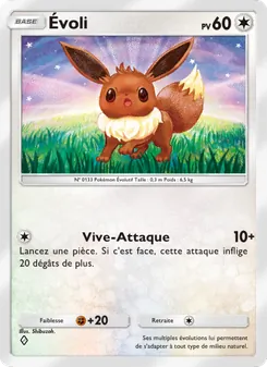 Carte Pokémon Évoli 126 — Choc Spatio-Temporel