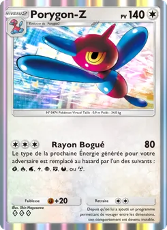 Carte Pokémon Porygon-Z 129 — Choc Spatio-Temporel