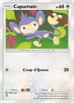 Carte Pokémon Capumain 130 — Choc Spatio-Temporel