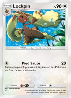 Carte Pokémon Lockpin 138 — Choc Spatio-Temporel