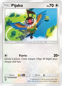 Carte Pokémon Pijako 141 — Choc Spatio-Temporel
