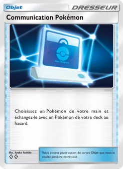 Carte Pokémon Communication Pokémon 146 — Choc Spatio-Temporel