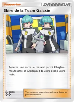 Carte Pokémon Sbire de la Team Galaxie 151 — Choc Spatio-Temporel