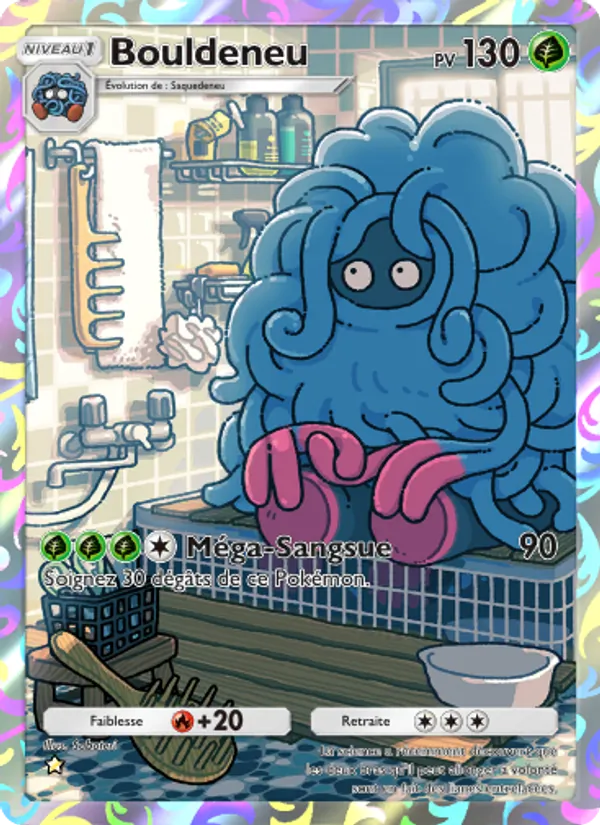 Carte Pokémon Bouldeneu 156/140 de l'extension Choc Spatio-Temporel