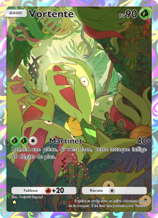 Carte Pokémon Vortente 158/140 de l'extension Choc Spatio-Temporel