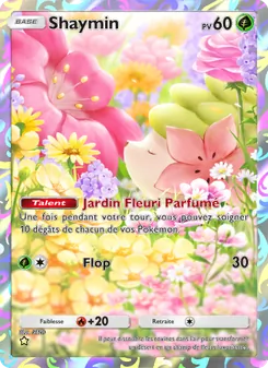 Carte Pokémon Shaymin 159 — Choc Spatio-Temporel