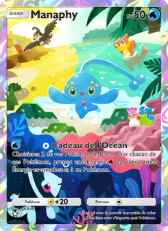 Carte Pokémon Manaphy 162 — Choc Spatio-Temporel