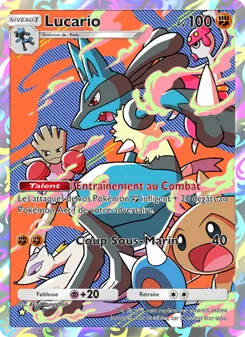 Carte Pokémon Lucario 170 — Choc Spatio-Temporel