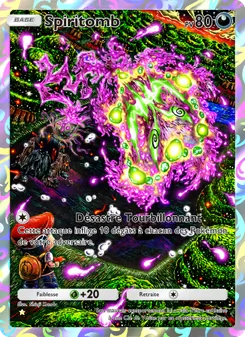Carte Pokémon Spiritomb 172 — Choc Spatio-Temporel