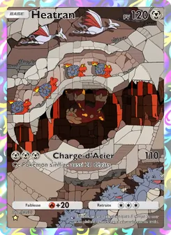 Carte Pokémon Heatran 174 — Choc Spatio-Temporel