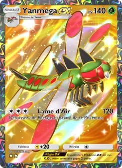 Carte Pokémon Yanmega-ex 180 — Choc Spatio-Temporel