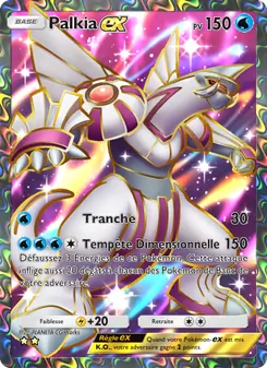 Carte Pokémon Palkia-ex 182 — Choc Spatio-Temporel