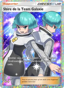 Carte Pokémon Sbire de la Team Galaxie 191 — Choc Spatio-Temporel