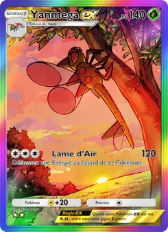 Carte Pokémon Yanmega-ex 196 — Choc Spatio-Temporel