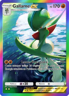 Carte Pokémon Gallame-ex 200 — Choc Spatio-Temporel