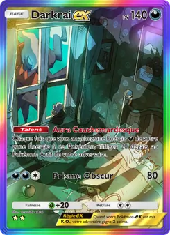 Carte Pokémon Darkrai-ex 202 — Choc Spatio-Temporel