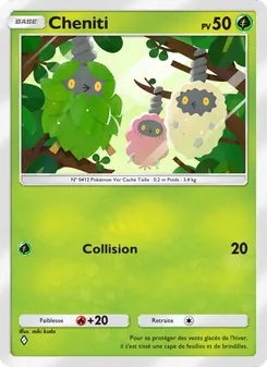 Carte Pokémon Cheniti 002 — Lumière Triomphale