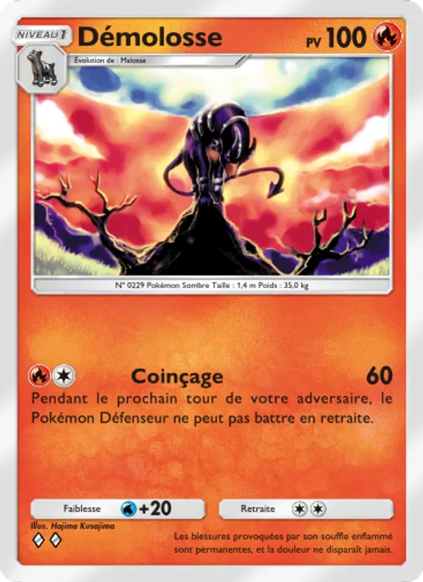 Carte Pokémon Démolosse 012/75 de l'extension Lumière Triomphale