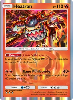 Carte Pokémon Heatran 013 — Lumière Triomphale