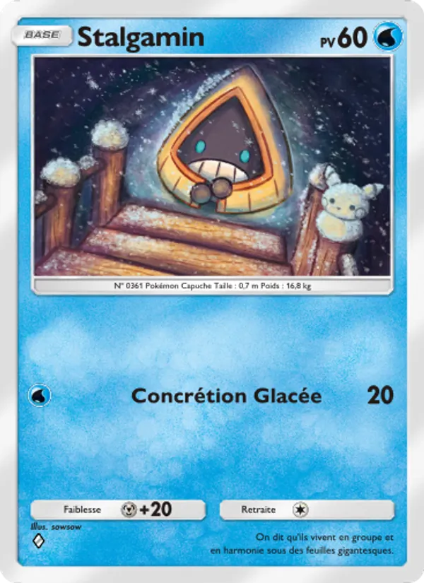 Carte Pokémon Stalgamin 018/75 de l'extension Lumière Triomphale
