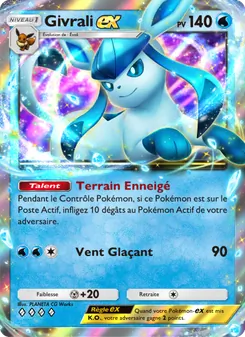 Carte Pokémon Givrali-ex 022 — Lumière Triomphale