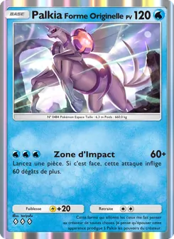 Carte Pokémon PalkiaForme Originelle 023 — Lumière Triomphale