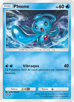 Carte Pokémon Phione 024 — Lumière Triomphale