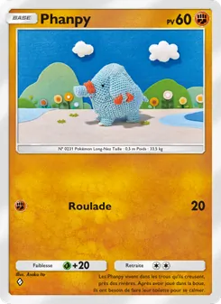 Carte Pokémon Phanpy 037 — Lumière Triomphale