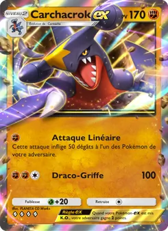 Carte Pokémon Carchacrok-ex 047 — Lumière Triomphale