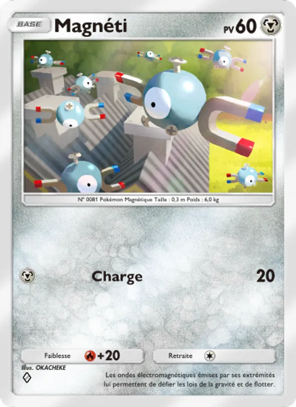 Carte Pokémon Magnéti 053/75 de l'extension Lumière Triomphale