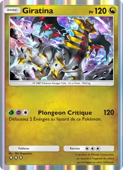 Carte Pokémon Giratina 061 — Lumière Triomphale