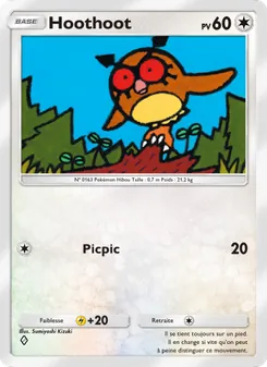 Carte Pokémon Hoothoot 064 — Lumière Triomphale
