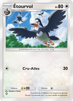 Carte Pokémon Étourvol 067 — Lumière Triomphale