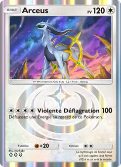 Carte Pokémon Arceus 070 — Lumière Triomphale