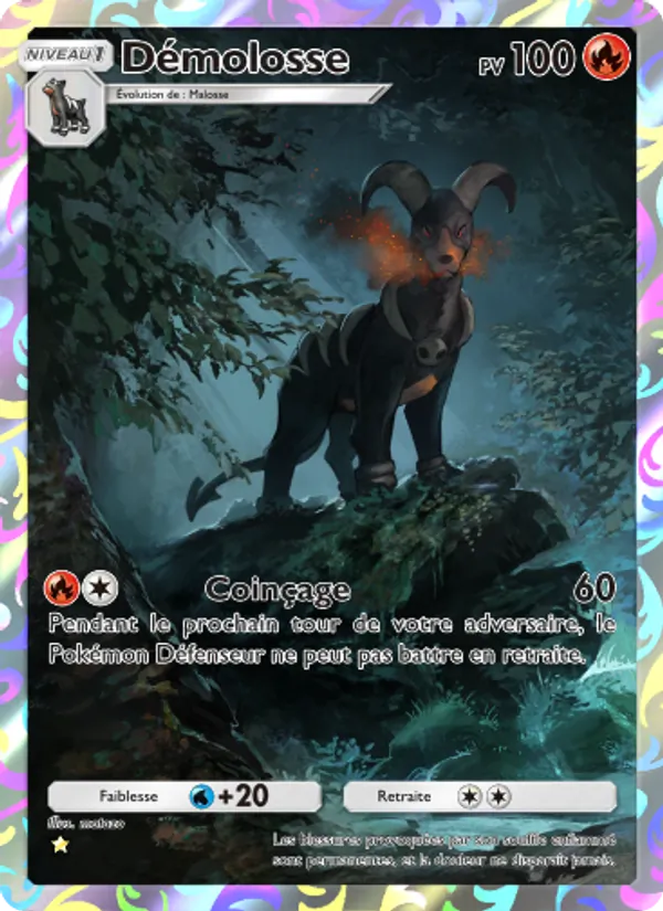 Carte Pokémon Démolosse 076/75 de l'extension Lumière Triomphale