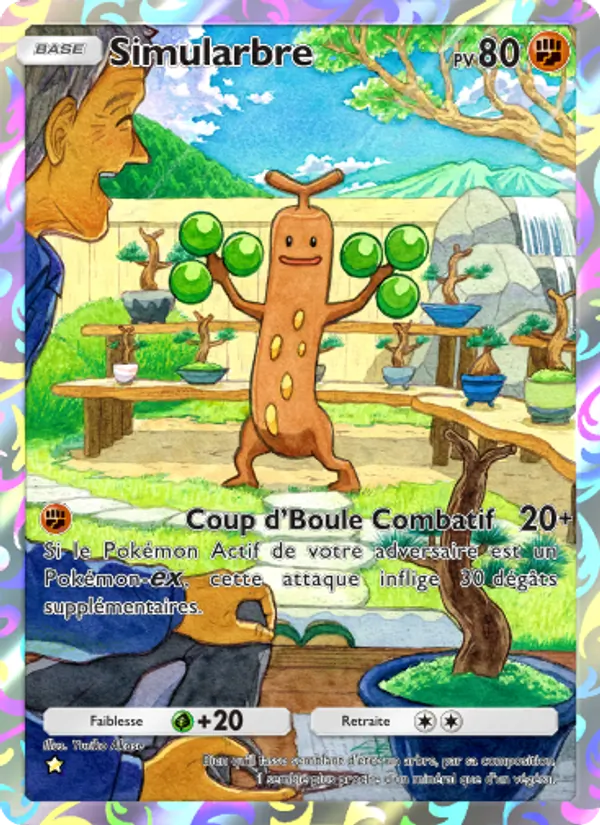 Carte Pokémon Simularbre 079/75 de l'extension Lumière Triomphale
