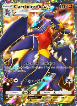 Carte Pokémon Carchacrok-ex 084 — Lumière Triomphale