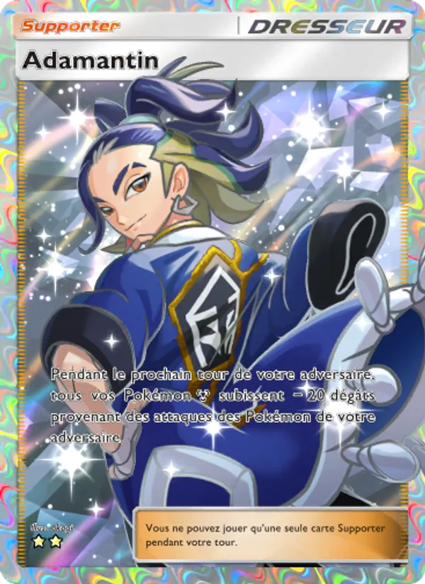 Carte Pokémon Adamantin 090/75 de l'extension Lumière Triomphale