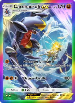 Carte Pokémon Carchacrok-ex 093 — Lumière Triomphale