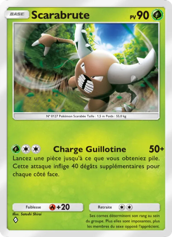 Carte Pokémon Scarabrute 004/72 de l'extension Réjouissances Rayonnantes