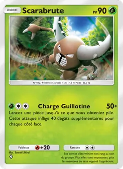 Carte Pokémon Scarabrute 004 — Réjouissances Rayonnantes