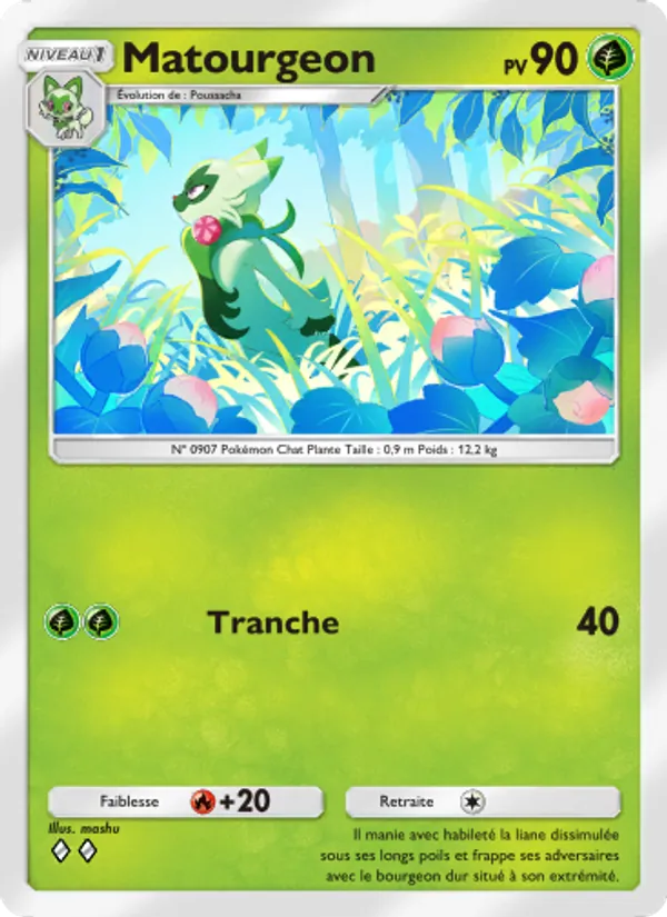 Carte Pokémon Matourgeon 006/72 de l'extension Réjouissances Rayonnantes
