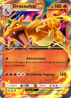 Carte Pokémon Dracaufeu-ex 010 — Réjouissances Rayonnantes