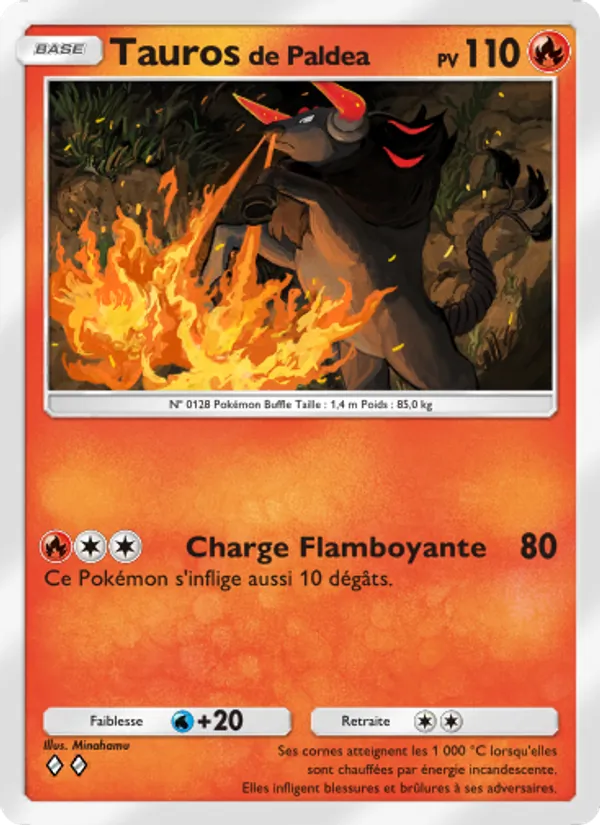 Carte Pokémon Taurosde Paldea 013/72 de l'extension Réjouissances Rayonnantes