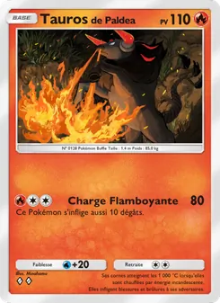 Carte Pokémon Taurosde Paldea 013 — Réjouissances Rayonnantes