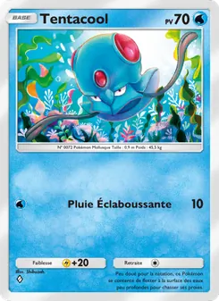 Carte Pokémon Tentacool 014 — Réjouissances Rayonnantes