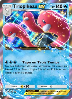Carte Pokémon Triopikeau-ex 019 — Réjouissances Rayonnantes