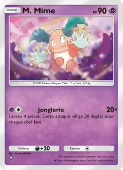 Carte Pokémon M. Mime 032 — Réjouissances Rayonnantes