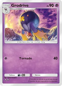 Carte Pokémon Grodrive 034 — Réjouissances Rayonnantes